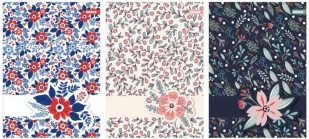 Zeszyt A4 60k. kratka Flower 1szt.mix - BENIAMIN - Szkolne artykuły papiernicze - miniaturka - grafika 1