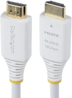 Kable komputerowe i do monitorów - StarTech HDMI2-CABLE-4K60-10W kabel HDMI 3 m HDMI Typu A Standard Biały - miniaturka - grafika 1