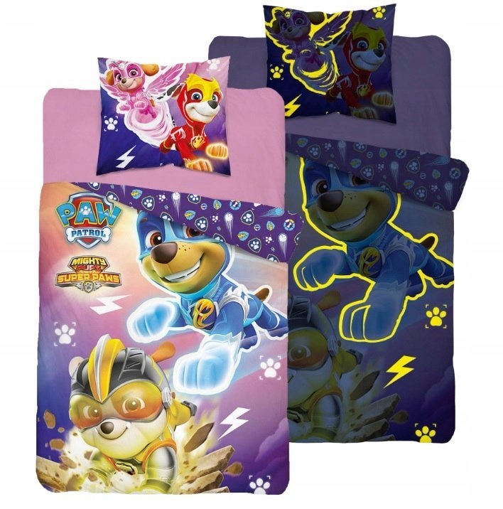 POŚCIEL DLA DZIECI DZIECIĘCA PSI PATROL 160x200 cm
