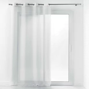 Douceur d'intérieur Douceur dintérieur Firana okienna na przelotkach CAMILLA 140 x 240 cm biała 1626412 - Firany - miniaturka - grafika 1