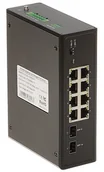 Switche - SWITCH PRZEMYSŁOWY POE GTX-PLM1-10-8G2SFP 8-PORTOWY SFP - miniaturka - grafika 1