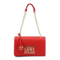 Torebki damskie - Love Moschino Damska torba na ramię Borsa a Spalla, Rosso, - miniaturka - grafika 1