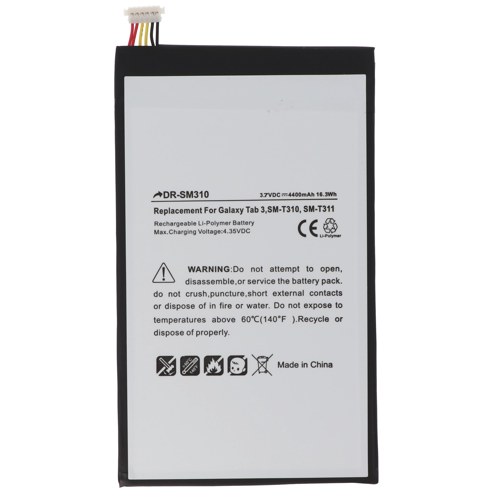 Bateria odpowiednia dla Samsung Galaxy Tab 3 8.0 Bateria SM-T310, SM-T311, SM-T315, SM-T320