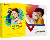 Programy graficzne - PaintShop® Pro 2023+ VideoStudio® 2022 bundle - lic. wieczysta, elektroniczna - miniaturka - grafika 1