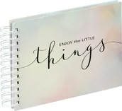 Albumy fotograficzne - Hama Hama Letterings Enjoy Spiral 28x17 50 white Pages 3890 - miniaturka - grafika 1