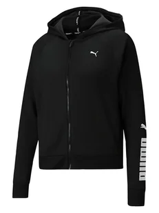 Puma Kurtka sportowa "Fit Tech Knit" w kolorze czarnym - Kurtki i kamizelki sportowe damskie - miniaturka - grafika 1
