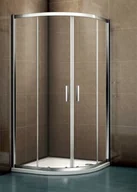 Kabiny prysznicowe - Kabina prysznicowa półokrągła Riho Hamar 2.0 100x100 cm - GR16200 - miniaturka - grafika 1