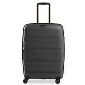 Walizki - Stratic Straw Walizka na 4 kółkach 66 cm dark grey - miniaturka - grafika 1