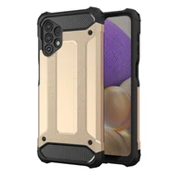 Etui i futerały do telefonów - Hybrid Armor pancerne hybrydowe etui pokrowiec Samsung Galaxy A32 5G złoty - miniaturka - grafika 1
