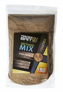 ZANĘTA FEEDER BAIT METHOD MIX PRESTIGE 800G FISH MEAL NATURAL FB25-1 - Zanęty - miniaturka - grafika 1