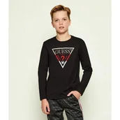 Bluzki dla dziewczynek - Guess Longsleeve Regular Fit - miniaturka - grafika 1