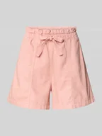 Spodenki damskie - Szorty o kroju relaxed fit z wpuszczanymi kieszeniami model ‘HADDA’ - miniaturka - grafika 1