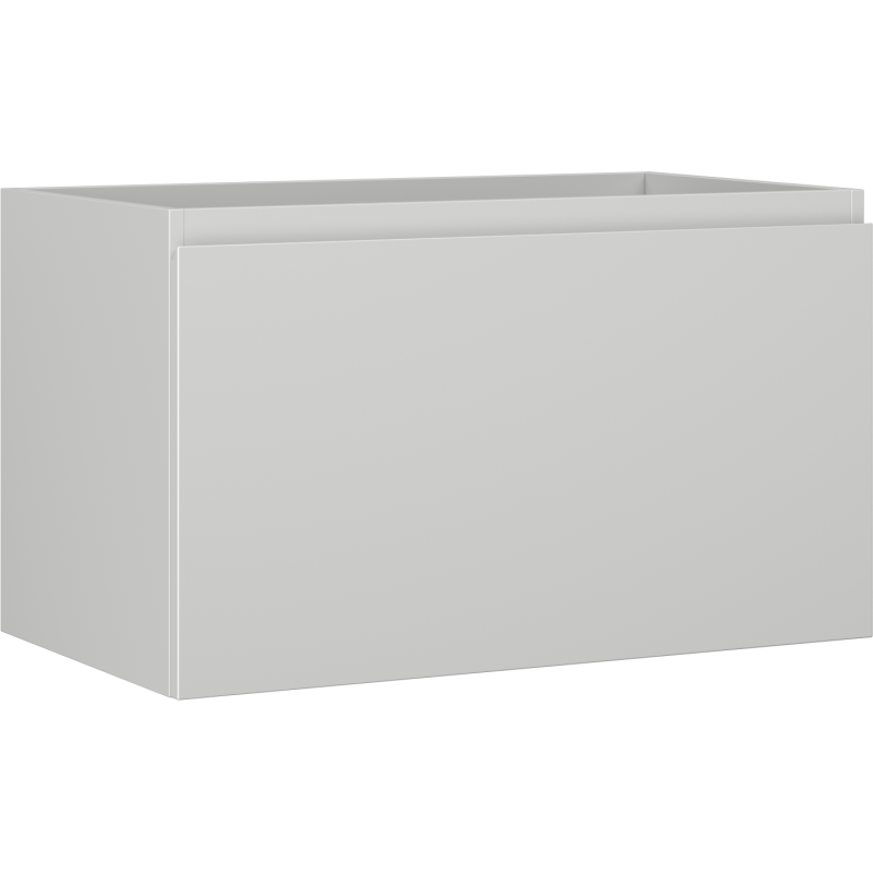 Mexen Orio szafka łazienkowa podumywalkowa 80 cm, 1 szuflada, szara mat - 91A10-08047-1-BF62