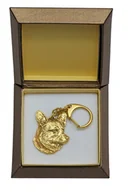 Breloki - Cardigan Welsh Corgi - pozłocony brelok do kluczy z psem w pudełku prezentowym, ozdoba torebki, luksusowy dodatek marki Art-Dog - miniaturka - grafika 1