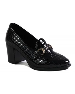 MOKASYNY RIEKER - 50101-00 BLACK - Rieker - Mokasyny damskie - miniaturka - grafika 1