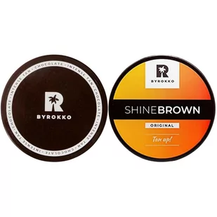 Byrokko Shine Brown + Chocolate, Kremy Do Opalania, 190ml - Balsamy i kremy do opalania - miniaturka - grafika 1