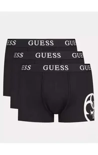 Guess Jeans U4RG04 K6YW0 Bokserki 3 Pack Czarny - Majtki męskie - miniaturka - grafika 1