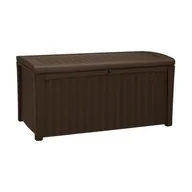 Pozostałe ozdoby ogrodowe - Keter Skrzynia ogrodowa ławka BORNEO brązowa - miniaturka - grafika 1