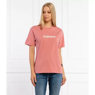 Koszulki i topy damskie - Napapijri T-shirt | Regular Fit - grafika 1