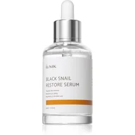 Serum do twarzy - iUNIK IUNIK Black Snail Restore Serum Ujędrniająco-regenerujące serum do twarzy na bazie śluzu ze ślimaka 50ml - miniaturka - grafika 1