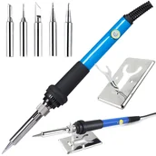 Lutownice - LUTOWNICA KOLBOWA PRECYZYJNA Z REGULACJĄ + GROTY - miniaturka - grafika 1