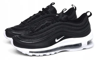 Sneakersy Skórzane Czarne Sportowe Nike Air Max 97 (gs) R-36,5 - Sneakersy damskie - miniaturka - grafika 1