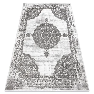 Dywan LIRA E1468 Rozeta, strukturalny, nowoczesny, glamour - szary 120x170 cm - Dywany - miniaturka - grafika 1