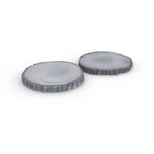 Kostki brukowe i krawężniki - Krążki ogrodowe KO Graphite 44 x 42 cm - miniaturka - grafika 1