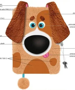 Pamiętnik Dog - ST-MAJEWSKI - Zabawki kreatywne - miniaturka - grafika 1