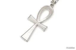 WISIOREK ANKH SMUKŁY talizmany krzyże ankh symbole egipskie długie (aj675) - Wisiorki - miniaturka - grafika 1