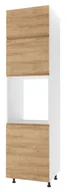 Meble kuchenne - Alba Słupek Pod Zabudowę Piekarnika Wysoki Lewy Dp-60-220 Hk-Xs Blum Hikora - miniaturka - grafika 1