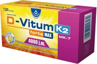 Witaminy i minerały - D-Vitum D3 4000 J.M.+ K2Mk7 Oleofarm 120 Kapsułek - miniaturka - grafika 1
