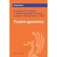 Marketing - Leciak Michał, Biliński Michał, Grabska-Luberadzka Prawo sportowe - miniaturka - grafika 1