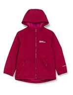 Kurtki i płaszcze dla chłopców - Jack Wolfskin Chłopięca kurtka Snowy Days, Dark Ruby, 128 - miniaturka - grafika 1