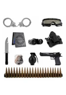 Militaria i wojskowość - Zestaw mały żołnierz - miniaturka - grafika 1