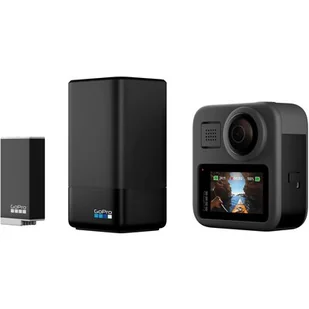 GoPro MAX Dual Battery Charger + Enduro Battery - Akcesoria do kamer sportowych - miniaturka - grafika 1