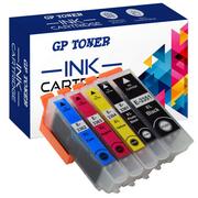 Tusze zamienniki - 5x Tusz Zamiennik do Epson T3351 T3361 T3362 T3363 T3364 Epson Expression Premium XP-530 XP-540 XP-630 XP-630 Series XP-635 GP-E3365XL CMYK ZESTAW - miniaturka - grafika 1