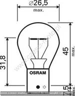 Części motocyklowe - Żarówka 12V 5W BA15S - miniaturka - grafika 1