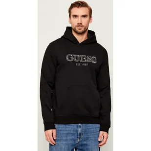 GUESS Bluza Regular Fit - Bluzy męskie - miniaturka - grafika 1