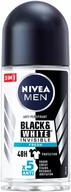 Dezodoranty i antyperspiranty męskie - Nivea - Men - Anti-Perspirant - Black & White Invisible Fresh - Antyperspirant w kulce dla mężczyzn - 50 ml - miniaturka - grafika 1