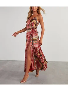 LA Angels Sukienka w kolorze czerwono-żółtym - Sukienki - miniaturka - grafika 1