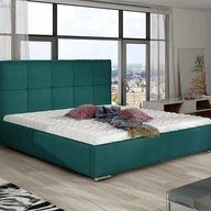 Łóżka - Łóżko CORTINA COMFORTEO tapicerowane : Rozmiar - 120x200, Tkanina - Grupa II, Pojemnik  - Bez pojemnika, Wysokość wezgłowia - 106 cm - miniaturka - grafika 1