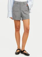 Spodenki damskie - JJXX Szorty materiałowe Mary 12213192 Szary Regular Fit - miniaturka - grafika 1
