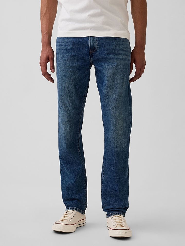 GAP Dżinsy - Slim fit - w kolorze granatowym