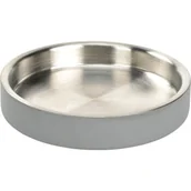 Miski dla psów - MORE Miska ze stali nierdzewnej Premier szary 170 ml - miniaturka - grafika 1