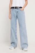 Spodnie damskie - Karl Lagerfeld Jeans jeansy damskie medium waist - miniaturka - grafika 1