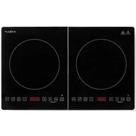 Płyty elektryczne - Nedis KAIP124CBK2 - miniaturka - grafika 1