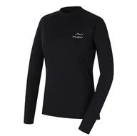 Koszulki sportowe damskie - Damska koszulka Husky Tromi L Rozmiar: L / Kolor: czarny - miniaturka - grafika 1