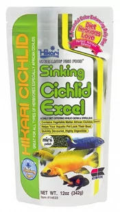 Hikari Cichlid Excel Mini Sinking 100 G- Pokarm Tonący Dla Pielęgnic Afrykańskich 14620 - Pokarm dla ryb - miniaturka - grafika 1