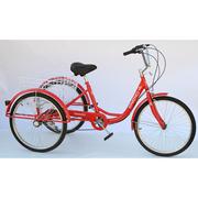 Rowery - Enero rower trójkołowy 2021 Czerwony - miniaturka - grafika 1